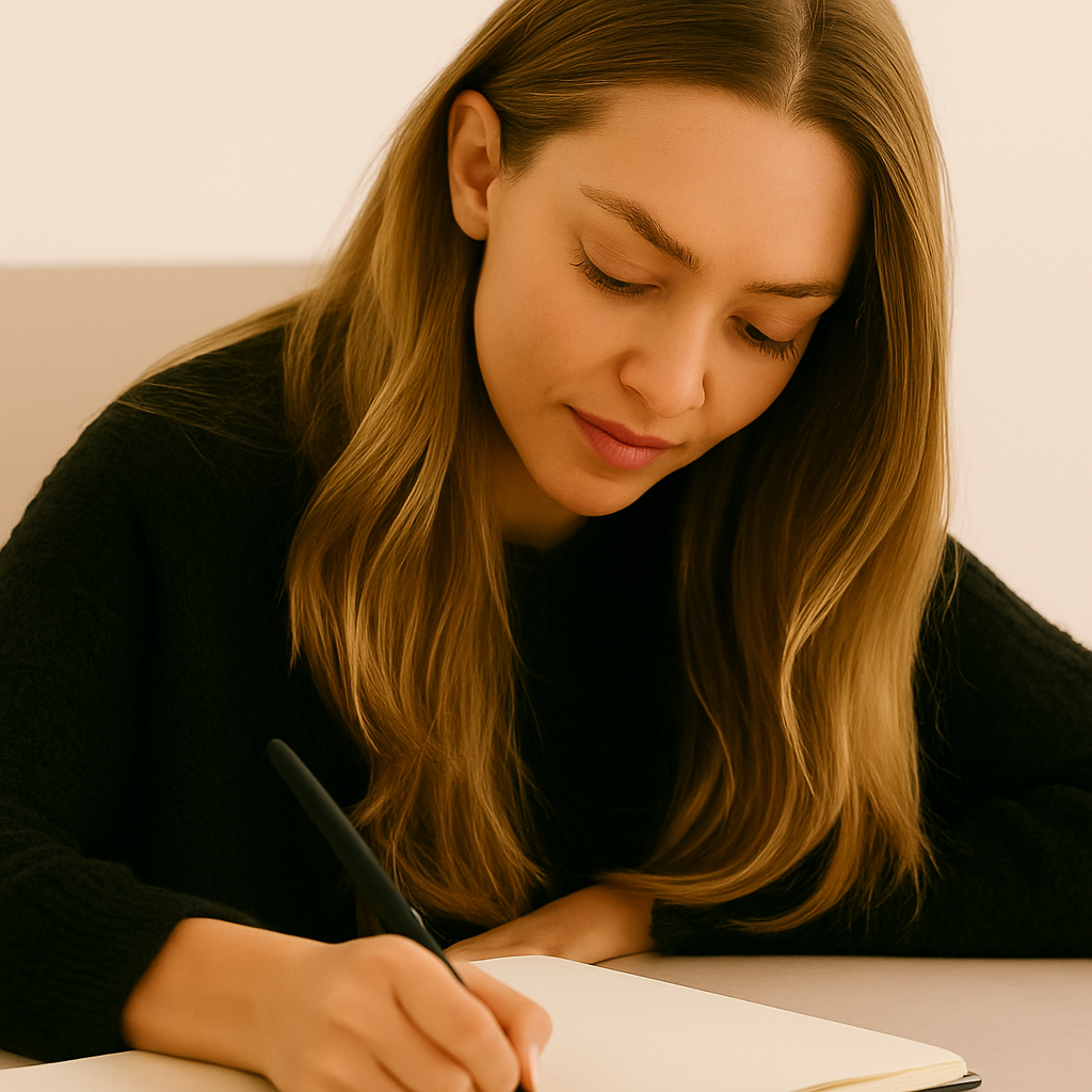Amanda Seyfried Journaling