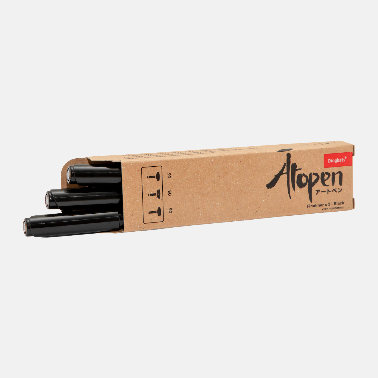 Pack / Black Fineliner 3pc Set - 05 (Coming Soon)