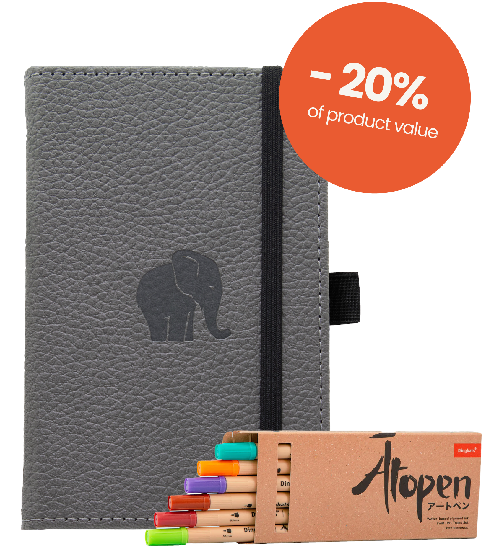 Travel Bundle Lite (A6 Notebook + Pen Pack)