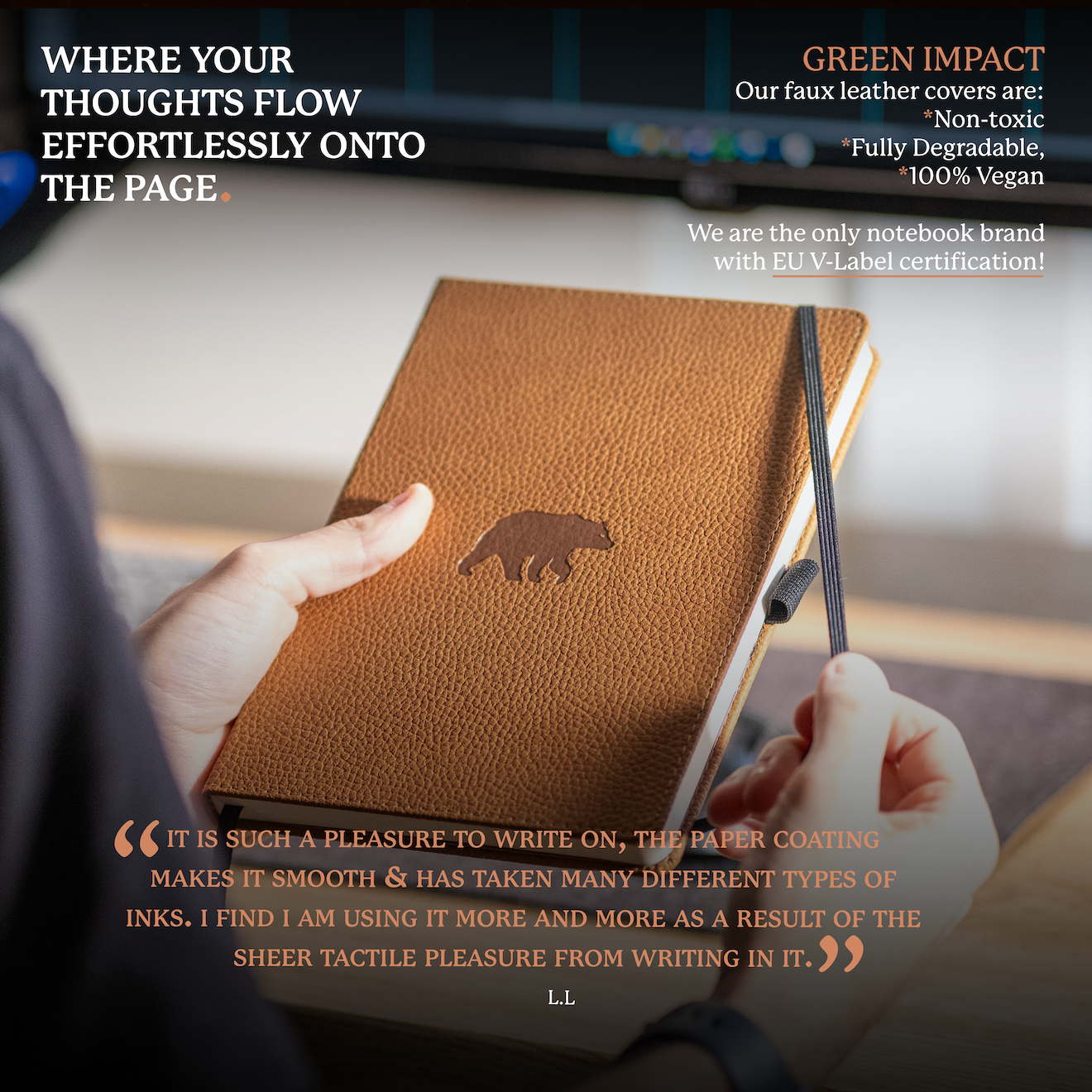 Brown Bear A5+ (15.5 x 21.5 cm)