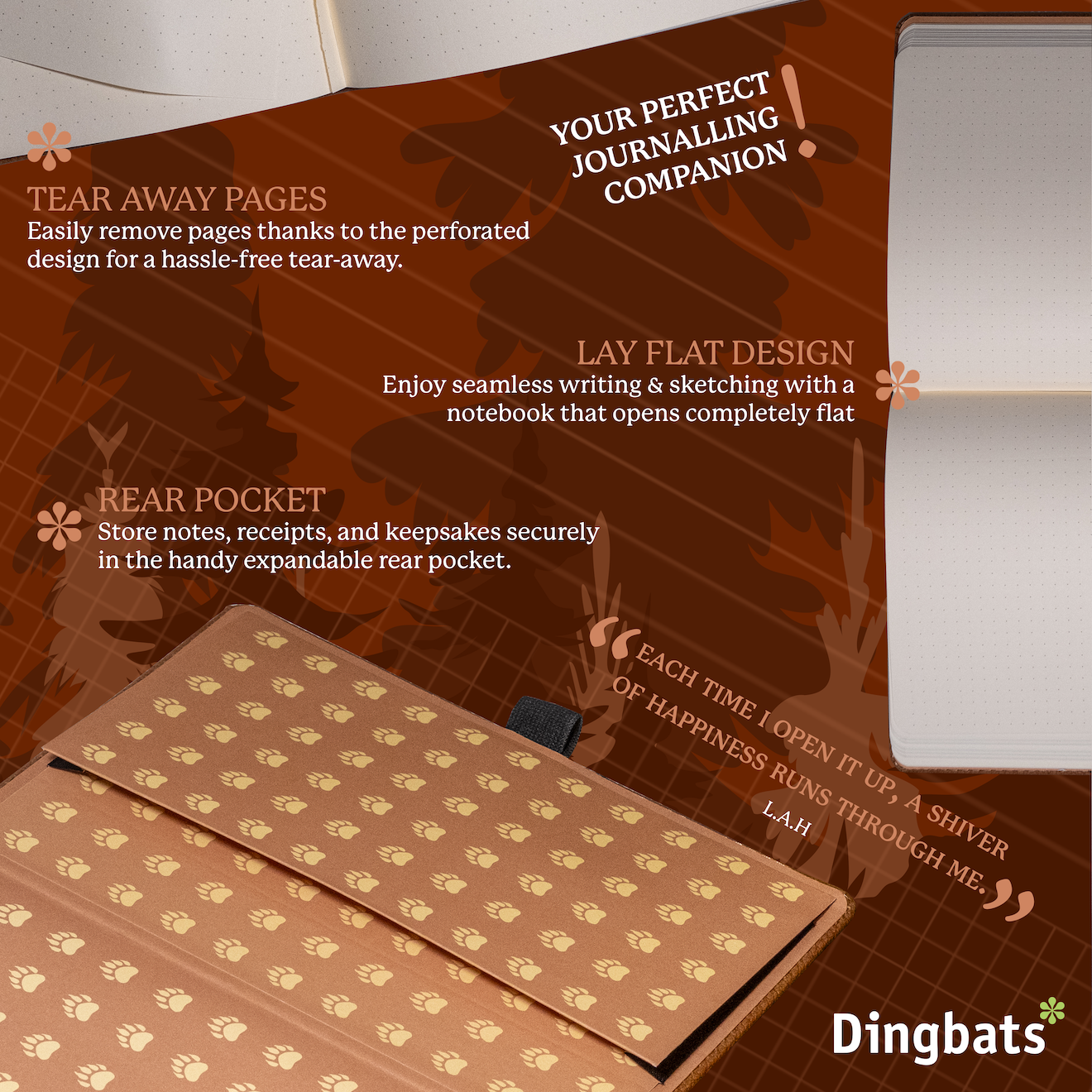 Brown Bear A5+ (15.5 x 21.5 cm)