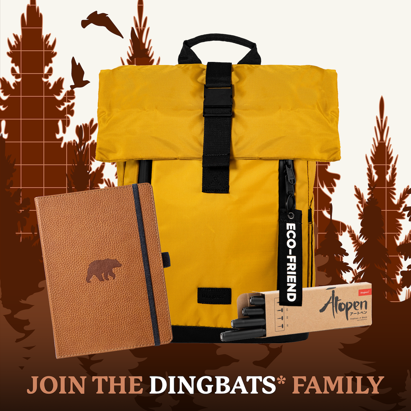 Brown Bear A5+ (15.5 x 21.5 cm)