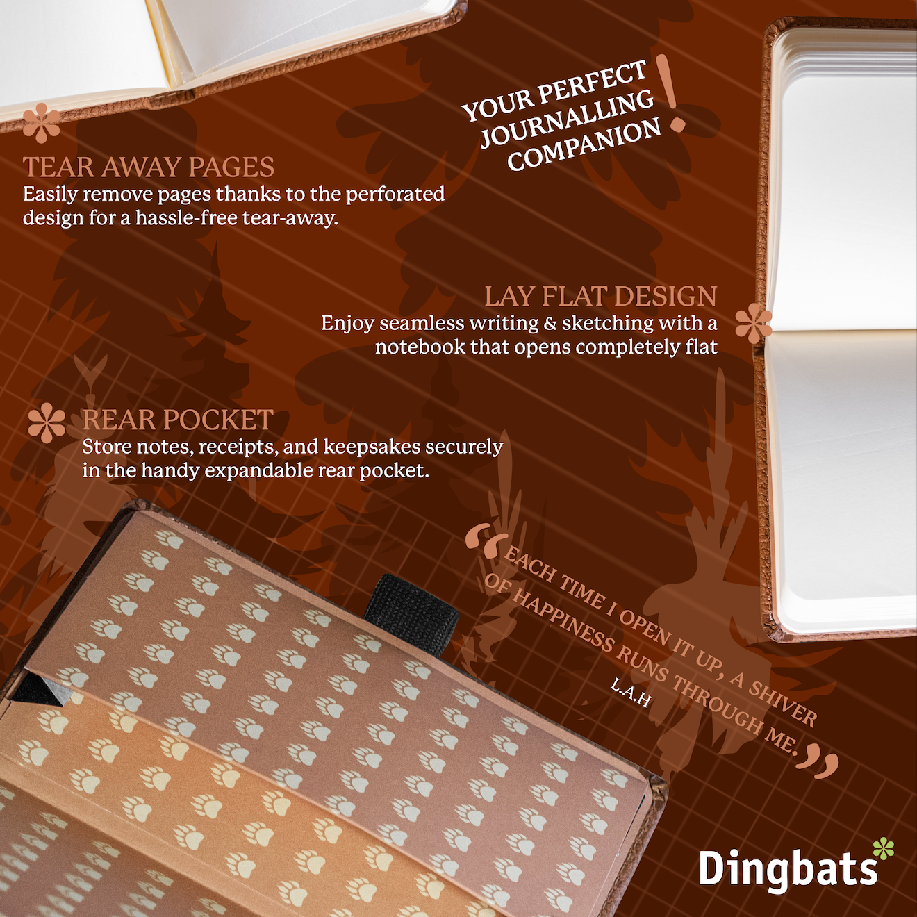 Brown Bear A6 (9.5 x 14.5 cm)