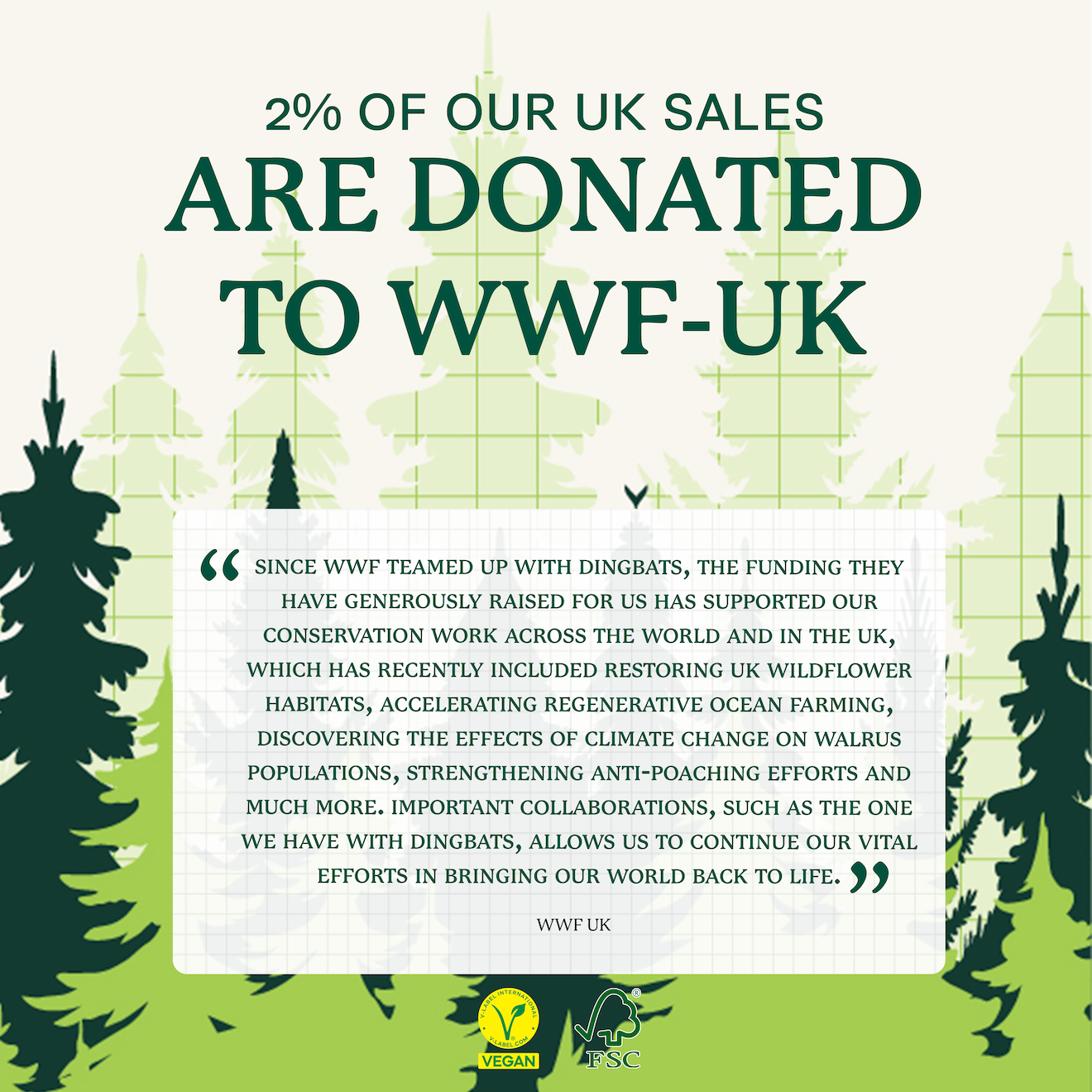 Green Deer A4+ (21.5 x 30 cm)