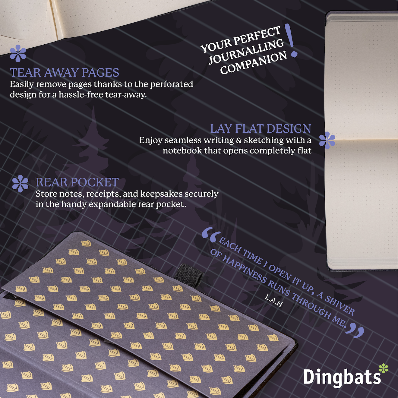 Black Duck A5+ (15.5 x 21.5 cm)