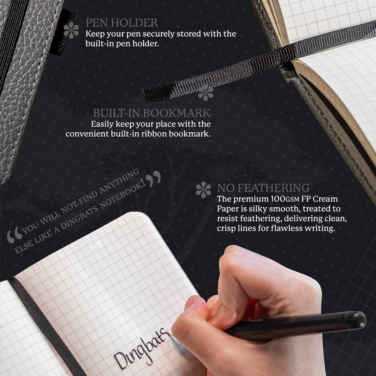 Grey Elephant A6 (9.5 x 14.5 cm)