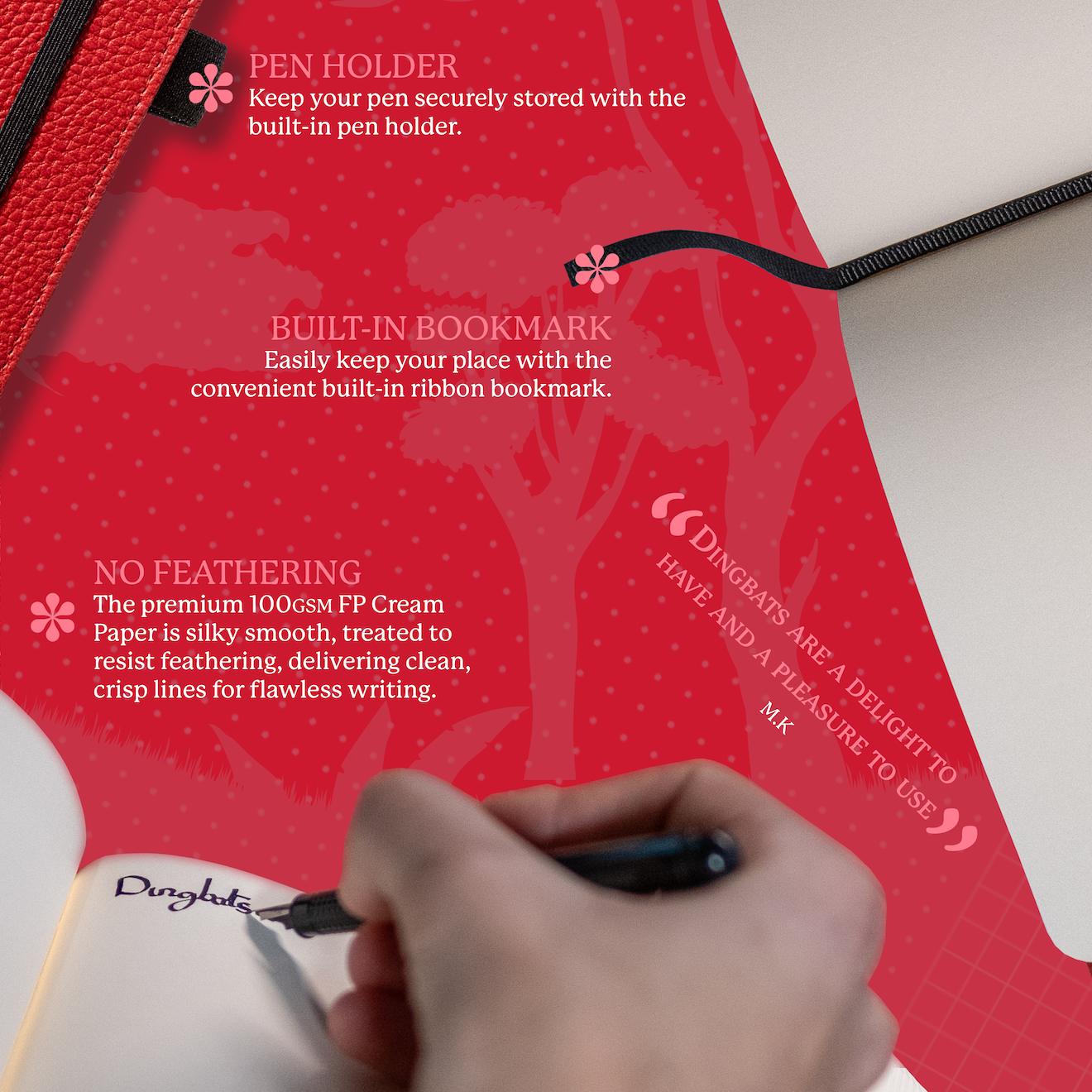 Red Kangaroo A5+ (15.5 x 21.5 cm)