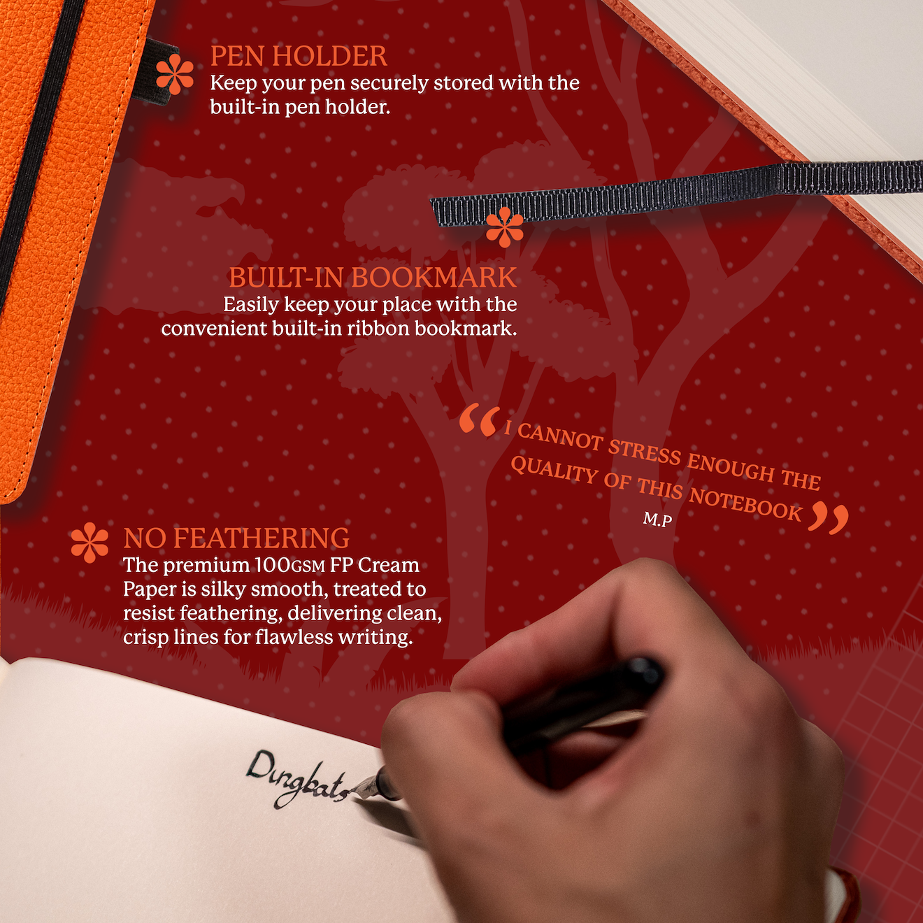 Orange Tiger A4+ (21.5 x 30 cm)