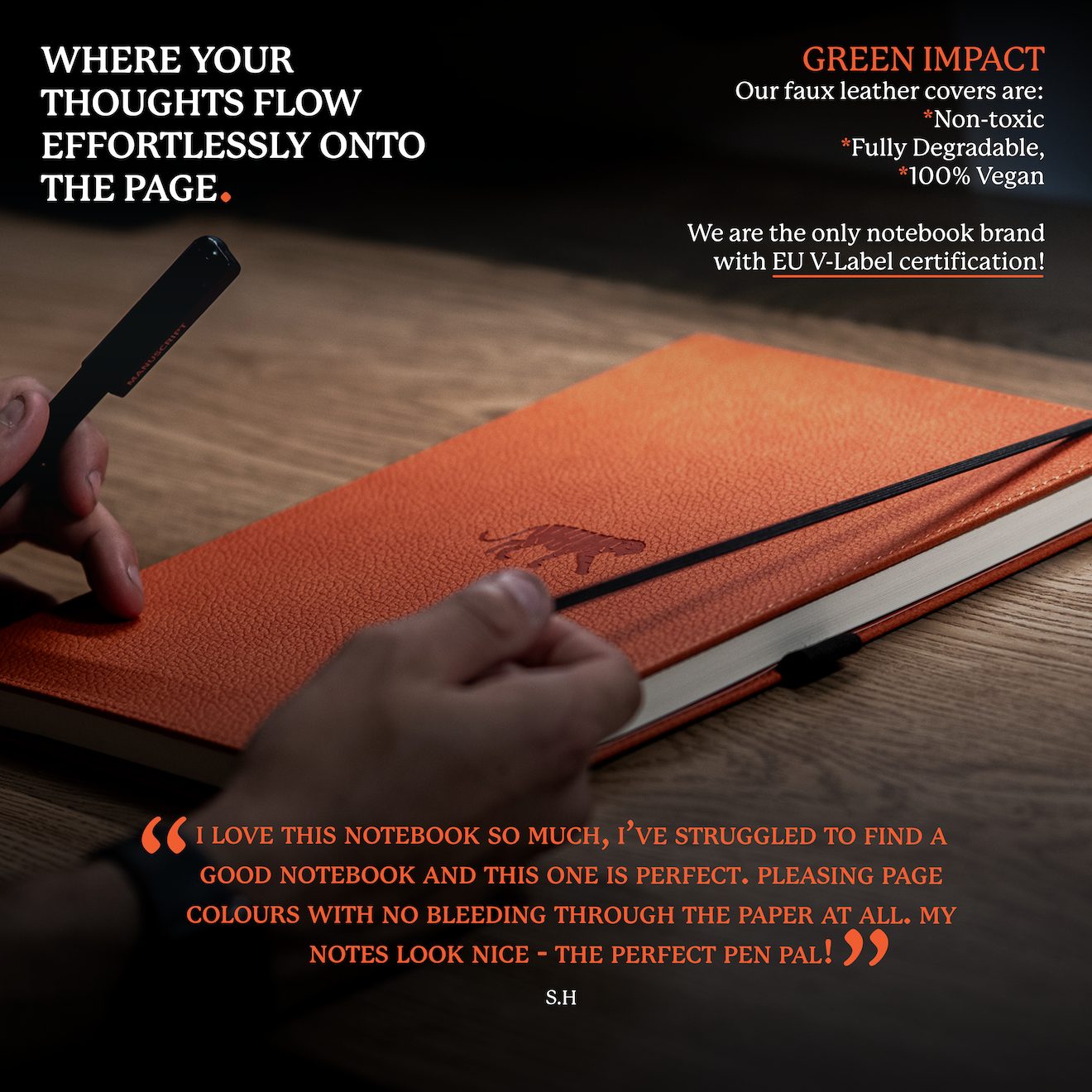 Orange Tiger A4+ (21.5 x 30 cm)