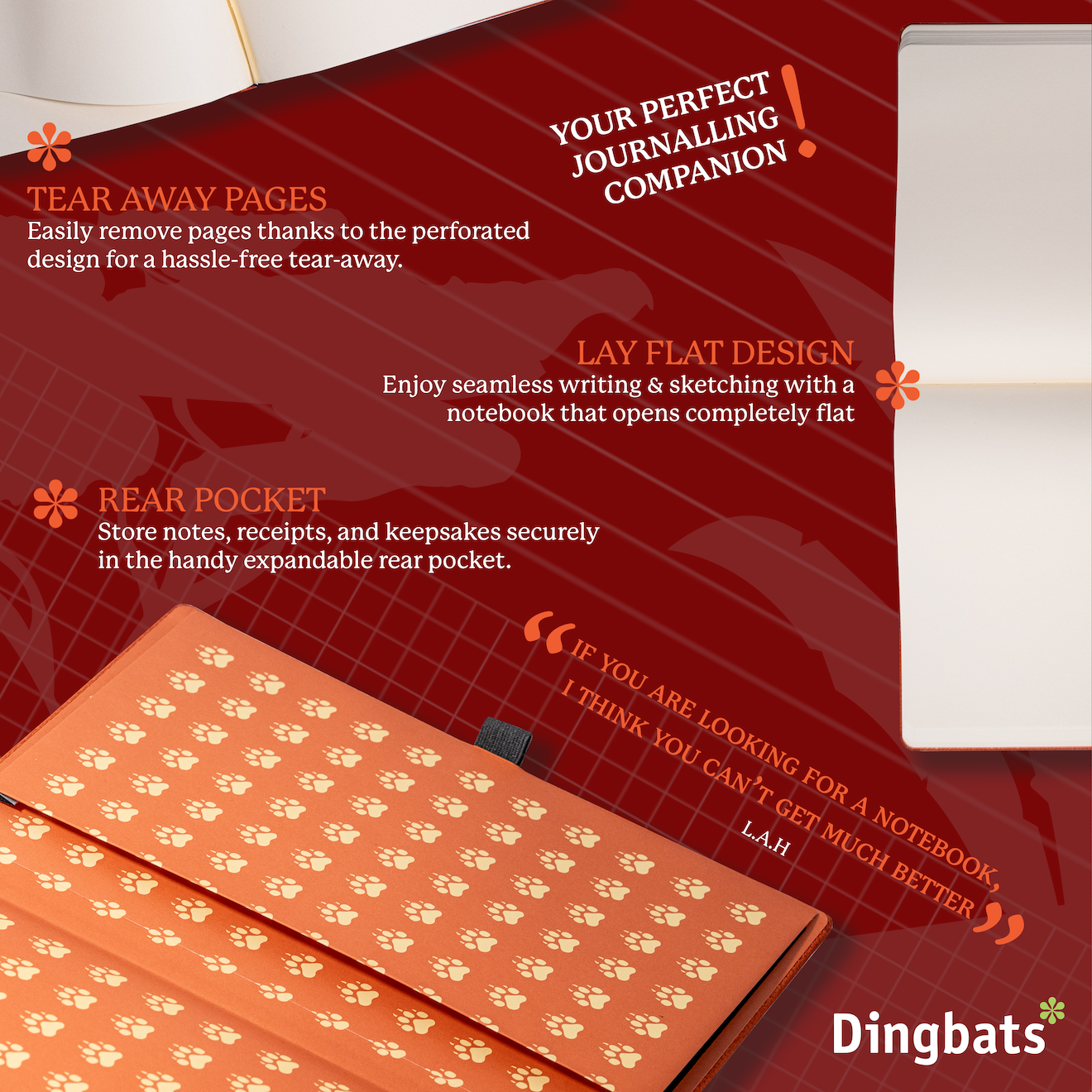 Orange Tiger A4+ (21.5 x 30 cm)