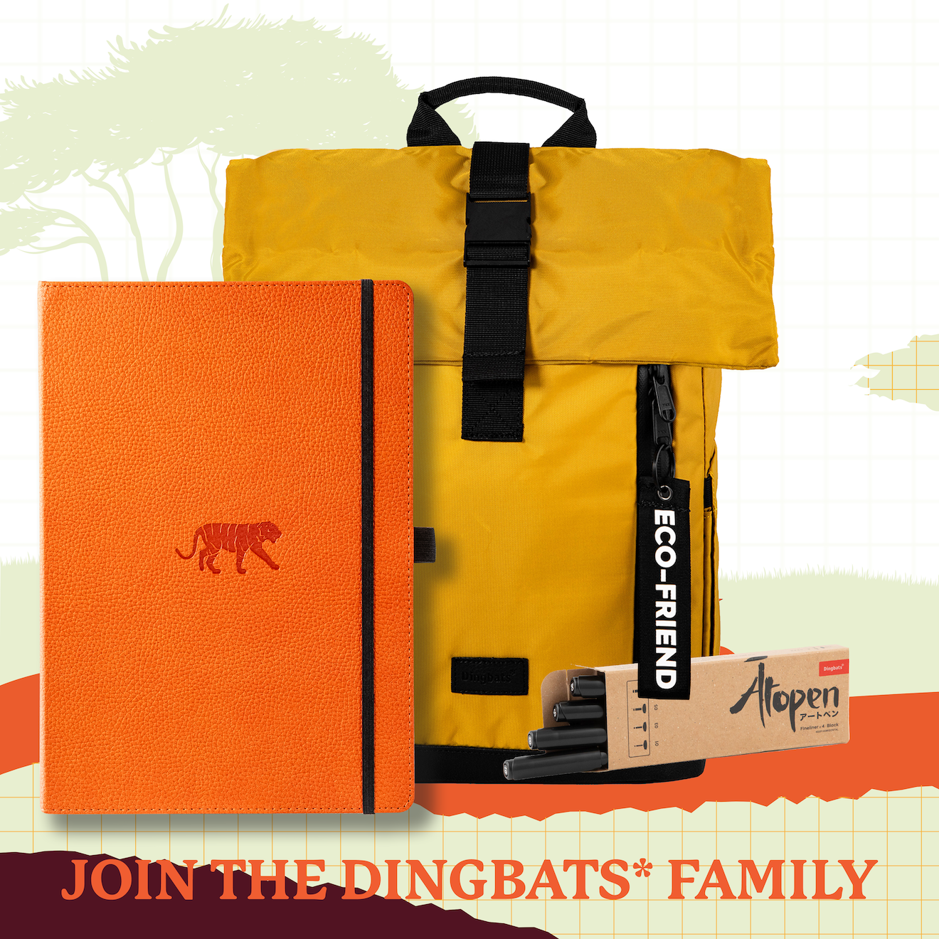 Orange Tiger A4+ (21.5 x 30 cm)