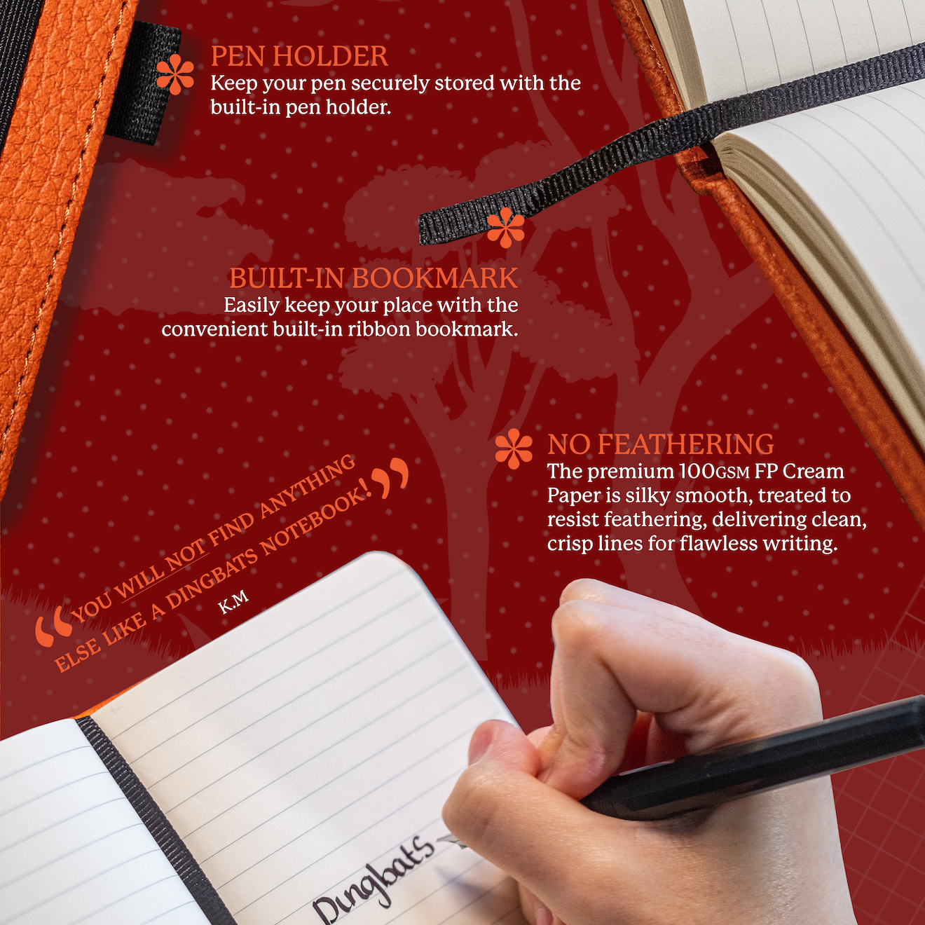 Orange Tiger A6 (9.5 x 14.5 cm)