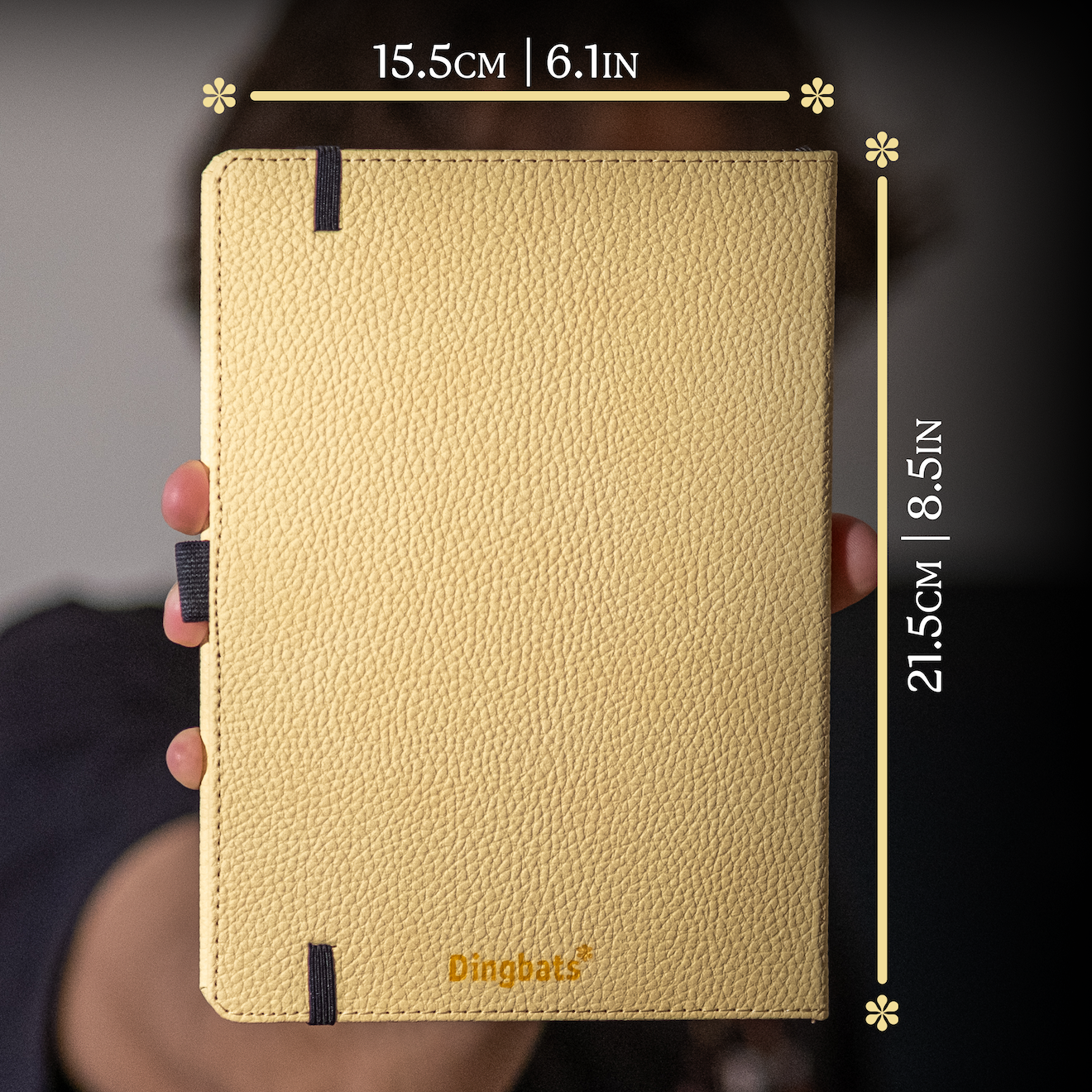 Cream Wolf A5+ (15.5 x 21.5 cm)