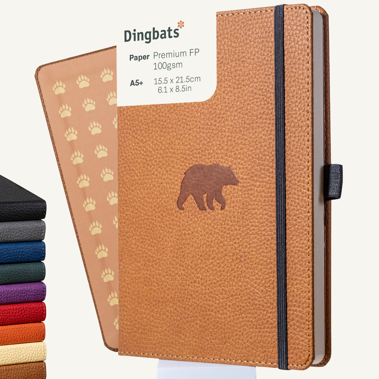 Brown Bear A5+ (15.5 x 21.5 cm)