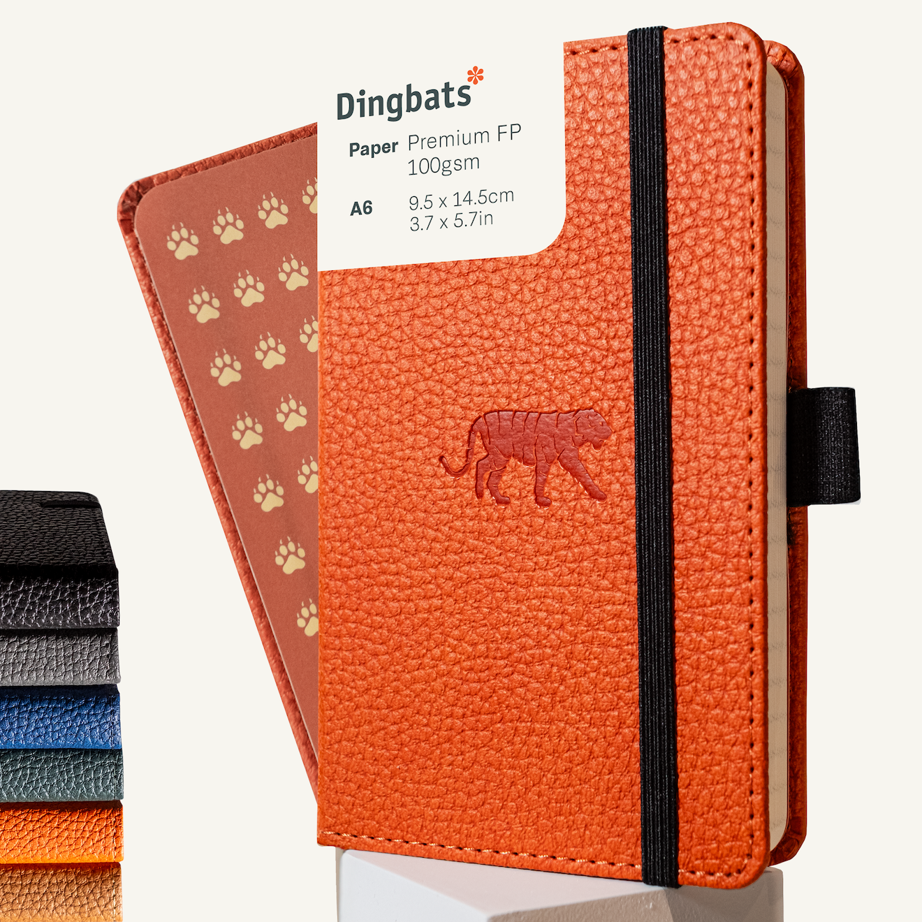 Orange Tiger A6 (9.5 x 14.5 cm)