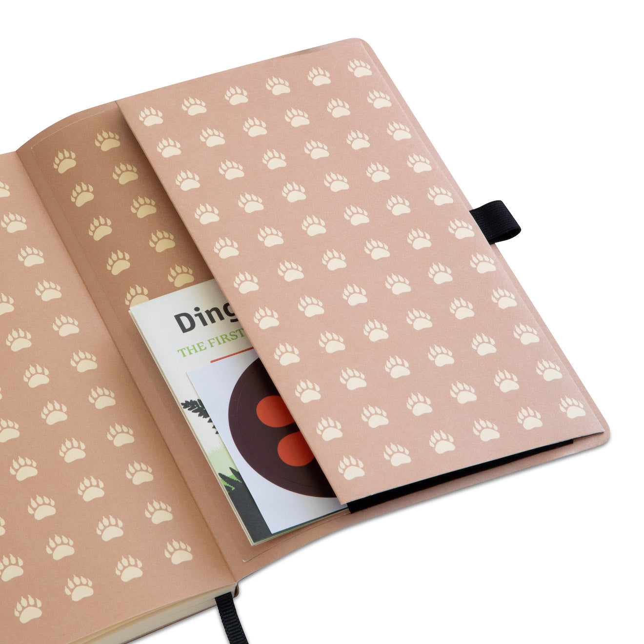 Why is the Expandable Pocket in a Notebook Useful?